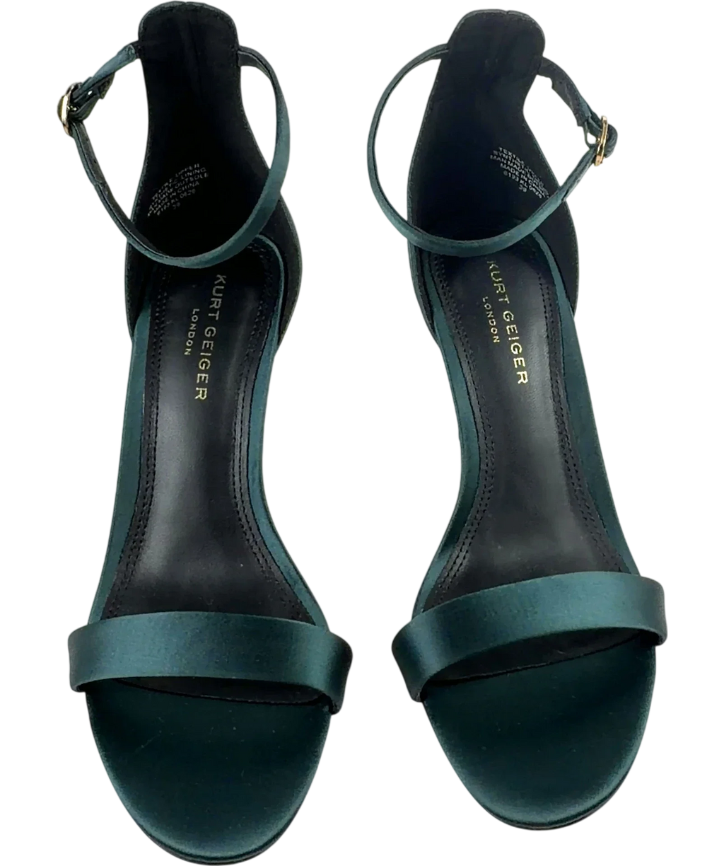 Kurt Geiger dark green Colour, size UK 6 EU 39 👠 — detail