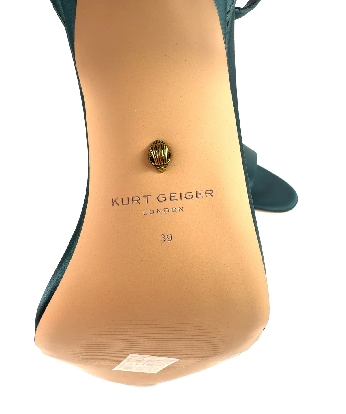 Kurt Geiger dark green Colour, size UK 6 EU 39 👠 — care label
