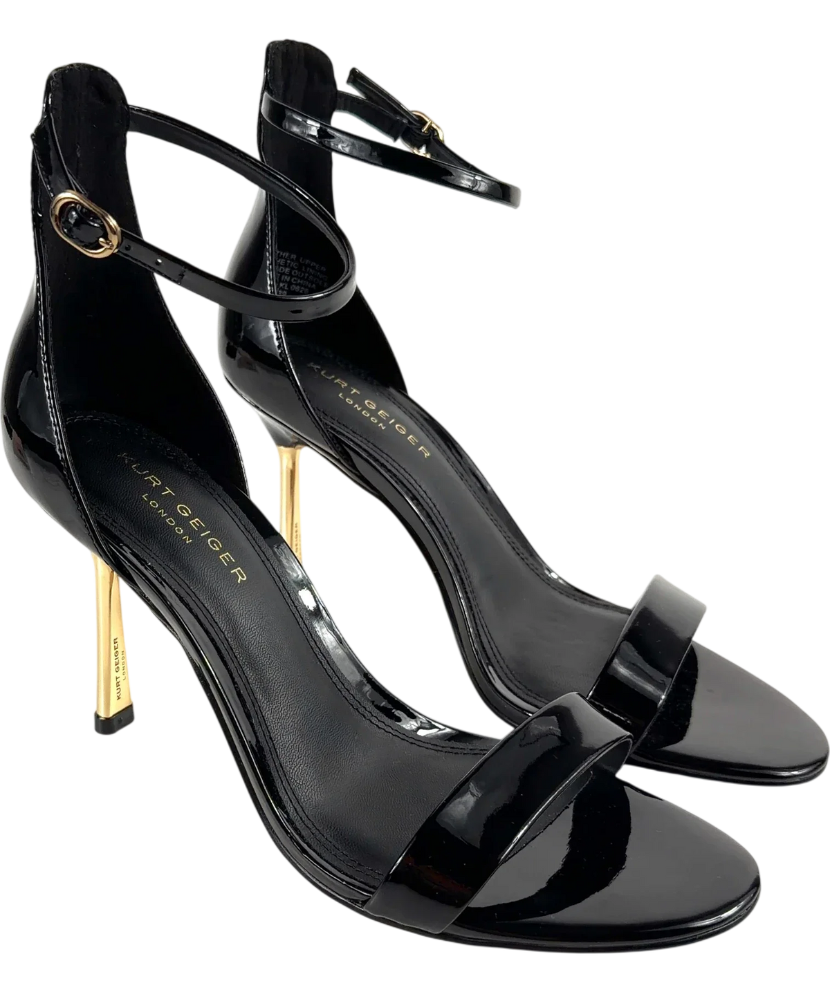 Kurt Geiger Black Colour, size UK 6 EU 39 👠 — front