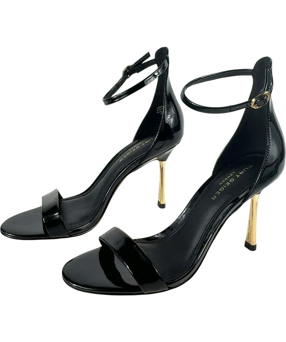 Kurt Geiger Black Colour, size UK 6 EU 39 👠 — label