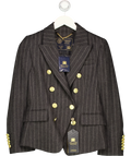 HOLLAND COOPER Grey Knightsbridge Blazer, size UK 8 — front