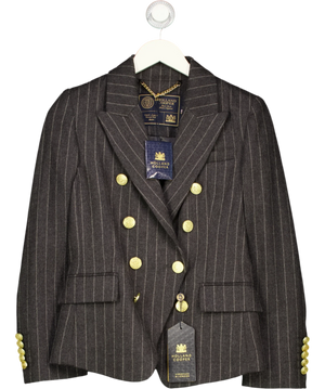 Holland Cooper Knightsbridge Blazer Grey Stripe  UK 8