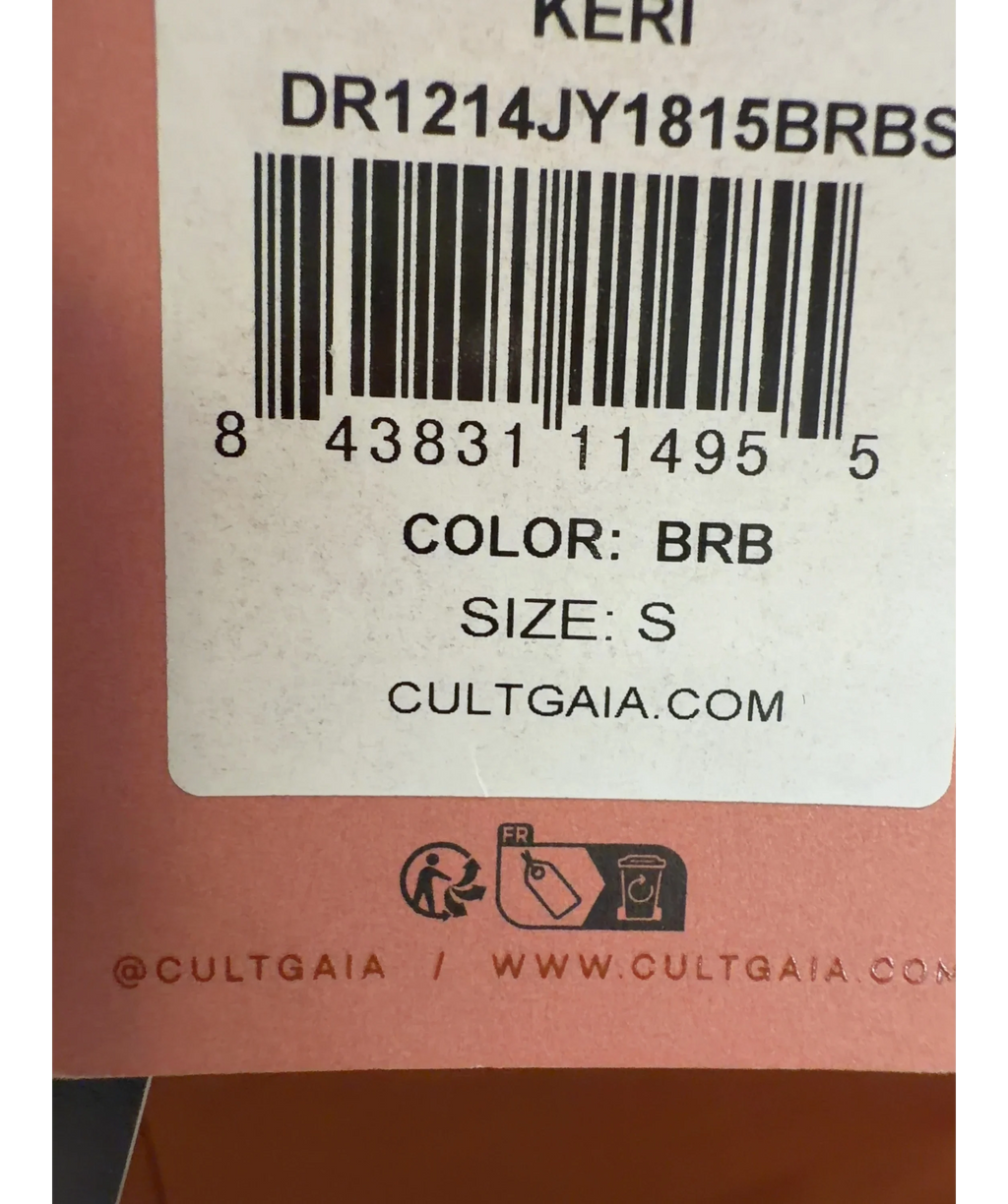 Cult Gaia Brown KERI, size UK S — care label