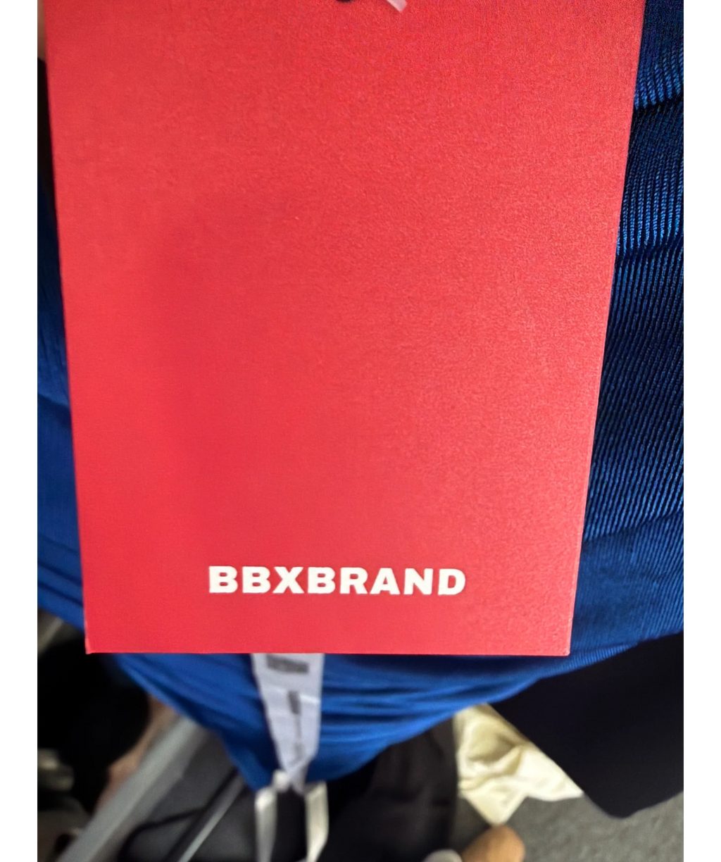 BBXBRAND Blue Londres Maxi, size UK 8 — detail