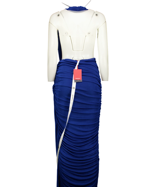 BBXBRAND Blue Londres Maxi, size UK 8 — back