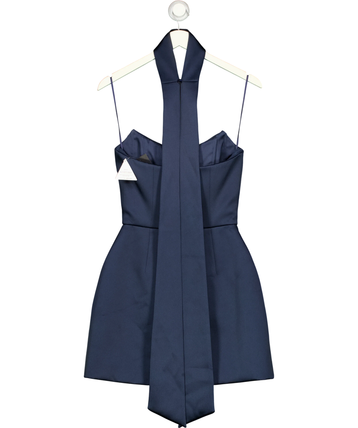 NADINE MERABI navy LOLA NAVY DRESS, size UK 6 — back