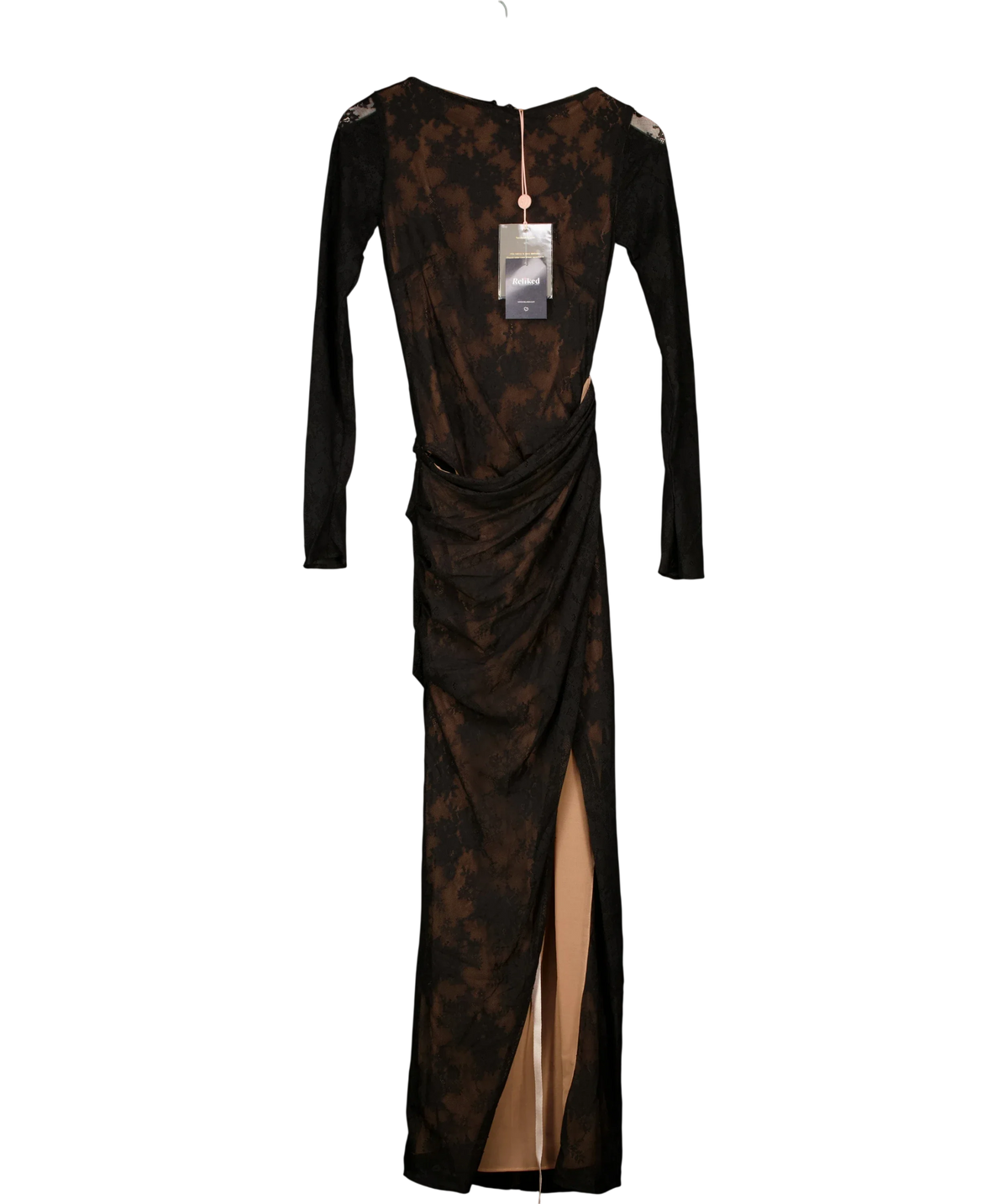 House of CB Black Sapphira, size UK S — back