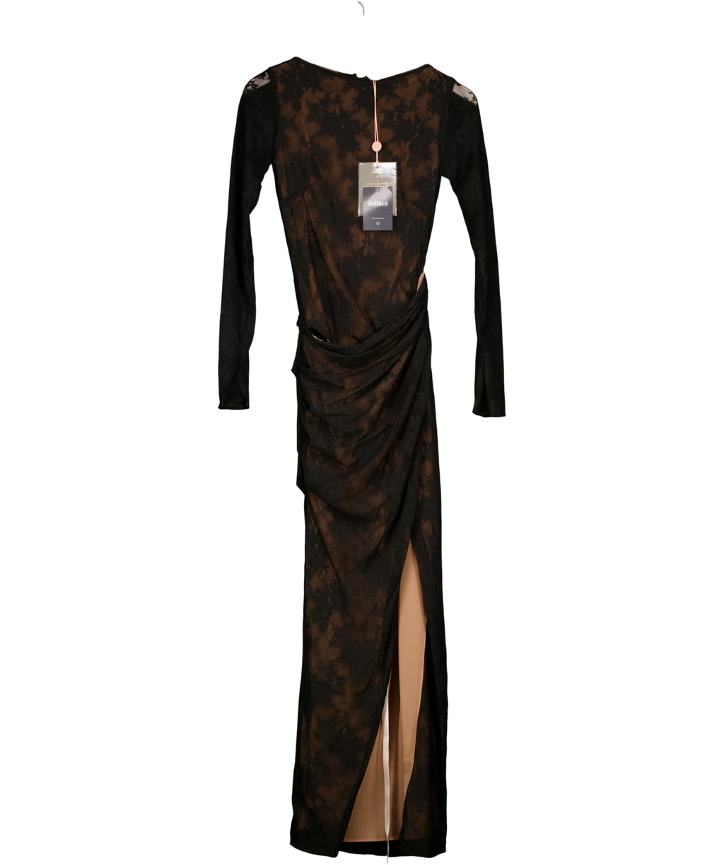 House of CB Black Sapphira, size UK S — front