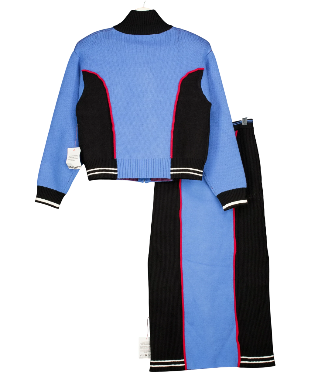 TOPSHOP Blue Colour, size UK S — back