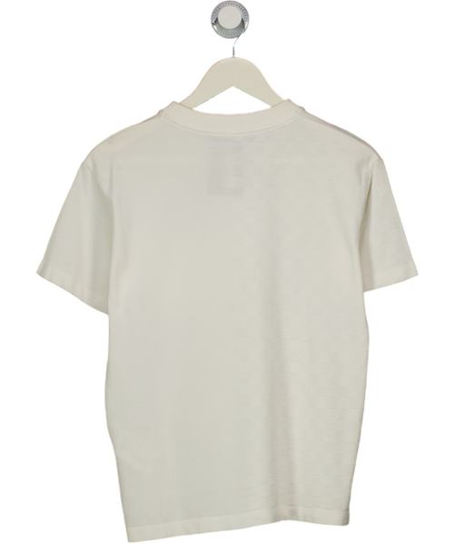 Louis Vuitton Cream Half Damier Pocket T-shirt UK XS