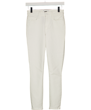 PAIGE Hoxton Crop In Crisp White W24