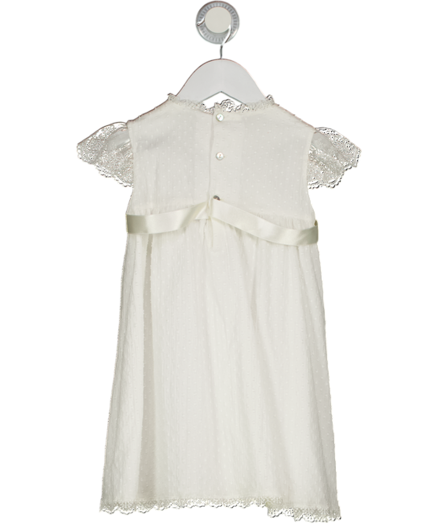 La Coqueta Cream Lace Dress 3 Years