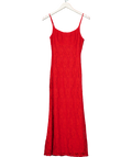 Bardot Red Ruby Lace Midi Dress UK S