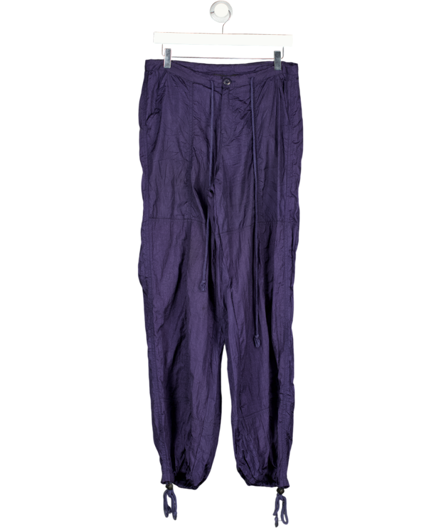 MOTEL Chute Trouser In Navy Blue UK XS