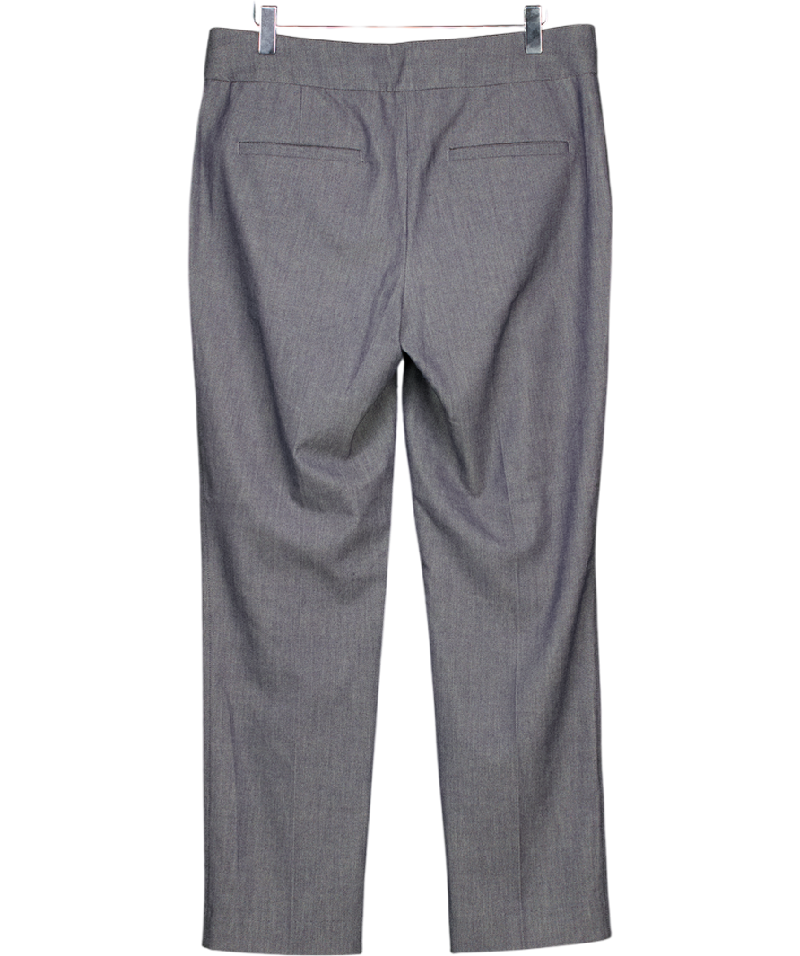 Loft Blue 06fe Marisa Slim Fit Tailored Trousers UK 10