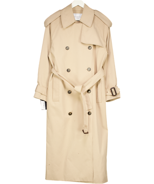 Camilla And Marc Beige Classic Camel Trench Coat UK XS/S