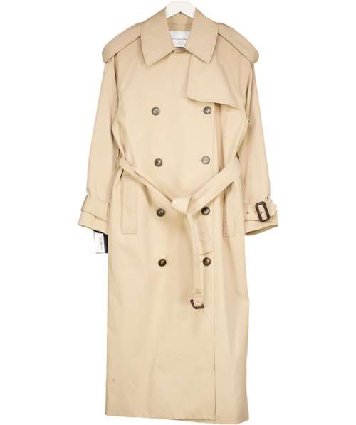 Camilla And Marc Beige Classic Camel Trench Coat UK XS/S