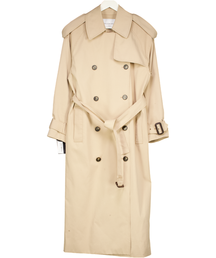 Camilla And Marc Beige Classic Camel Trench Coat UK XS/S