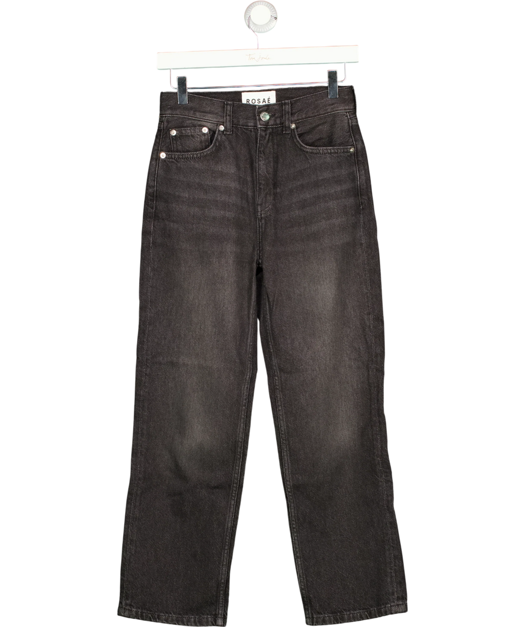 Rosaé Paris Black Jean Le Dan, size W25 — front