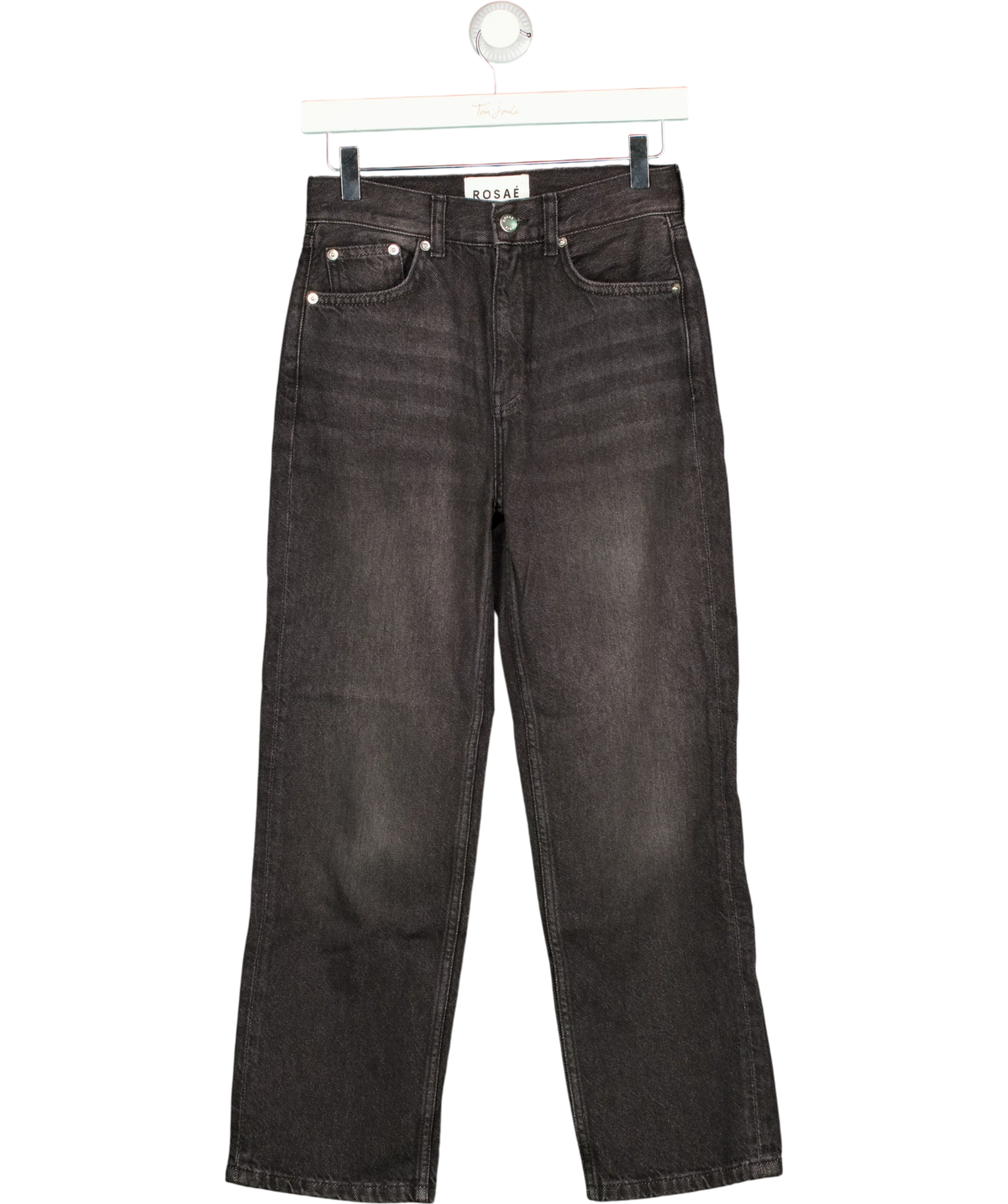 Rosaé Paris Black Jean Le Dan, size W25 — front