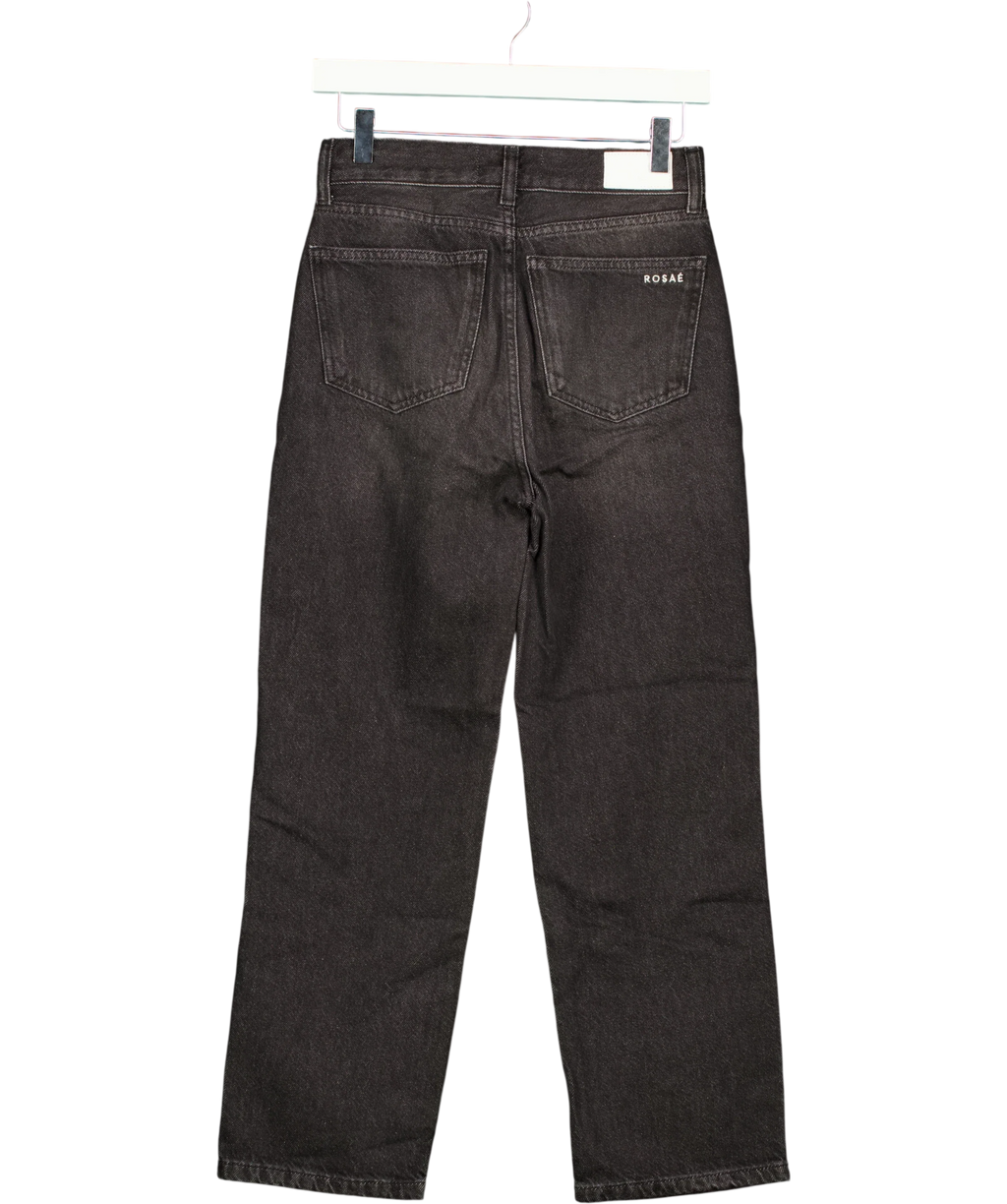 Rosaé Paris Black Jean Le Dan, size W25 — back