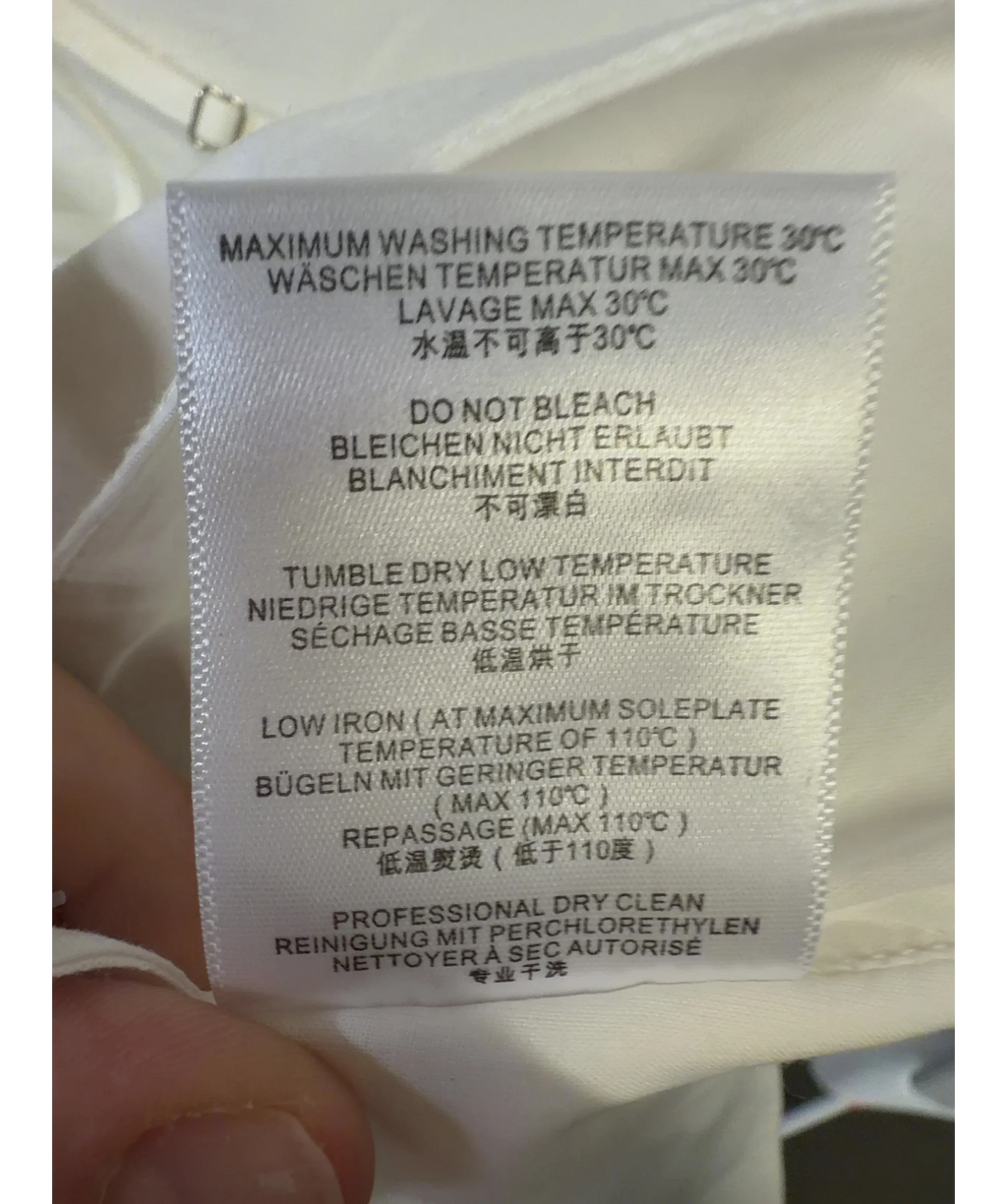 Ancosti White Colour, size UK XS — label
