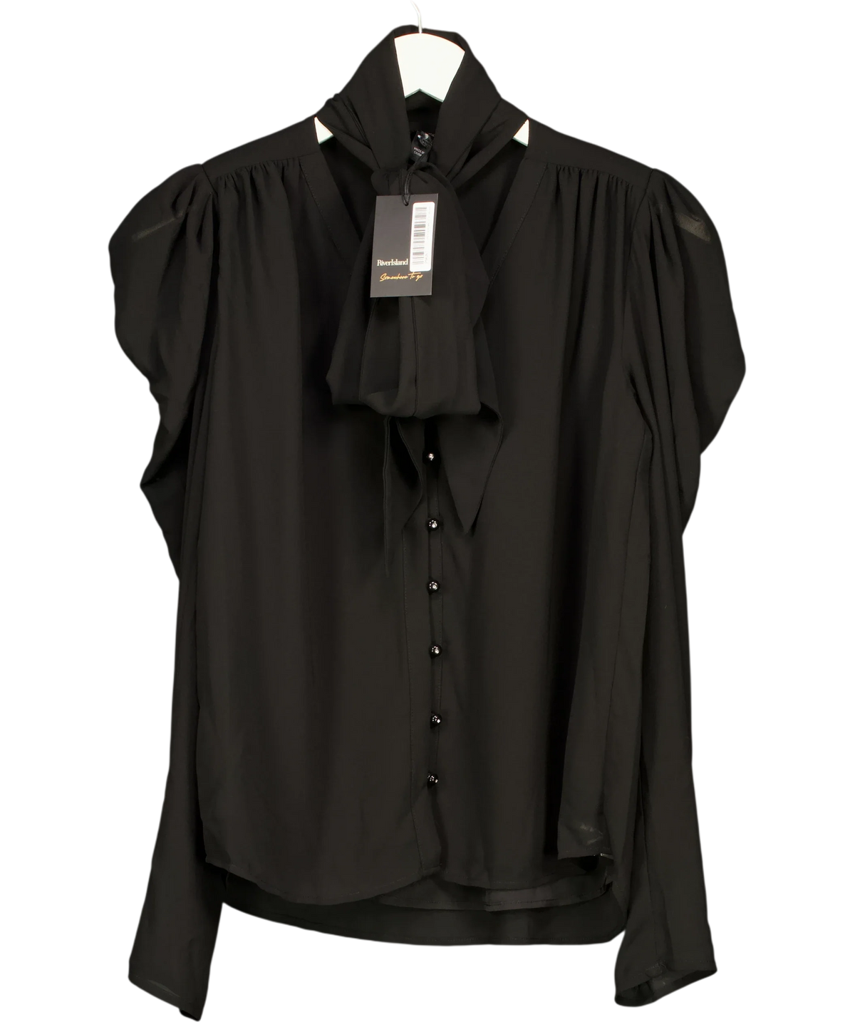 River Island Black Colour, size UK 6 — front