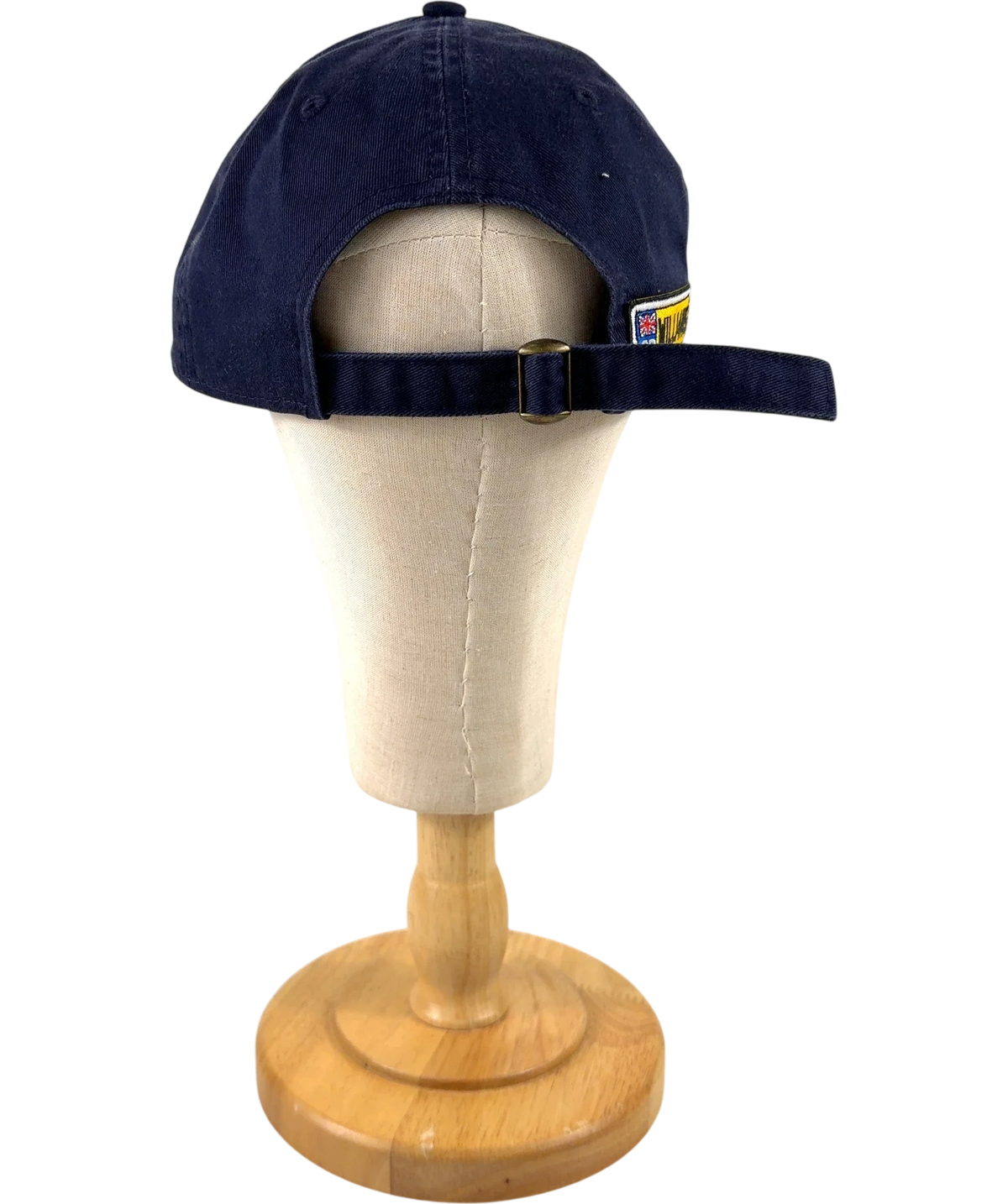 New Era Blue Atlassian Williams F1 Team Traditional Washed 9TWENTY Cap — fabric detail