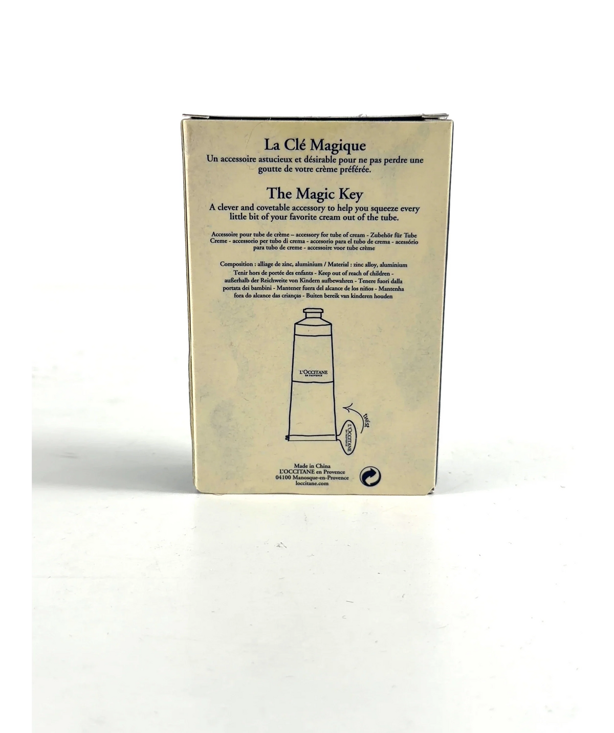 Loccitane L'Occitane The Magic Key Tube Squeezer One Size — fabric detail