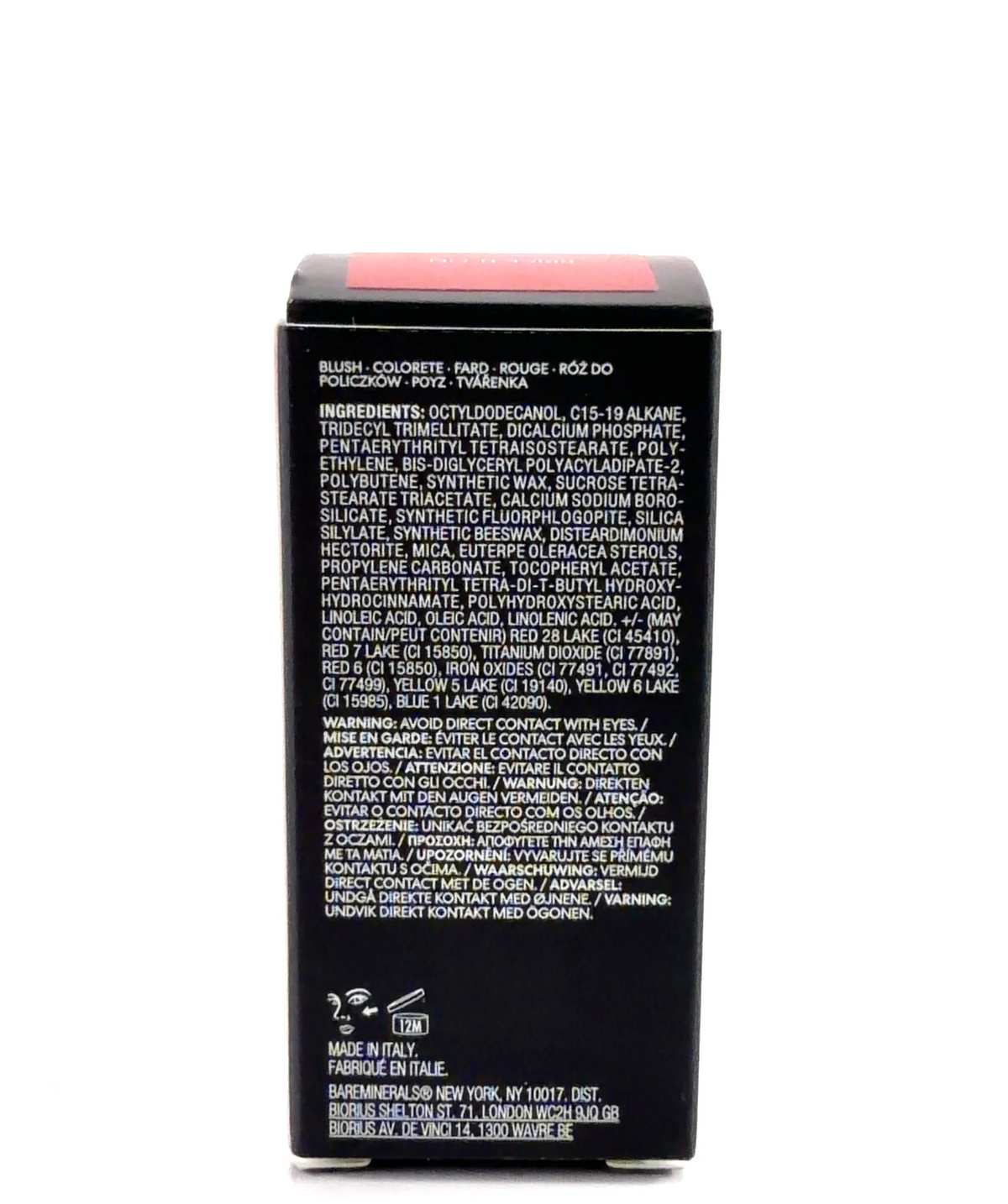 bareMinerals BRICK IT ON Gen Nude Dew in One Cheek & Lip Stick, size 4.5g — fabric detail