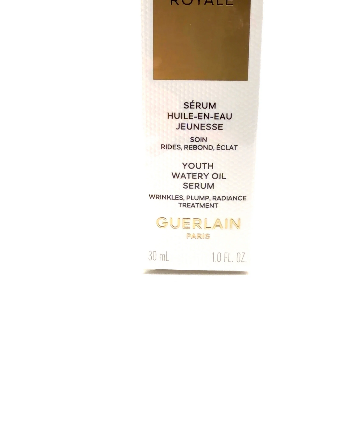Guerlain Abeille Royale Youth Watery Oil Serum, size 30ml — care label