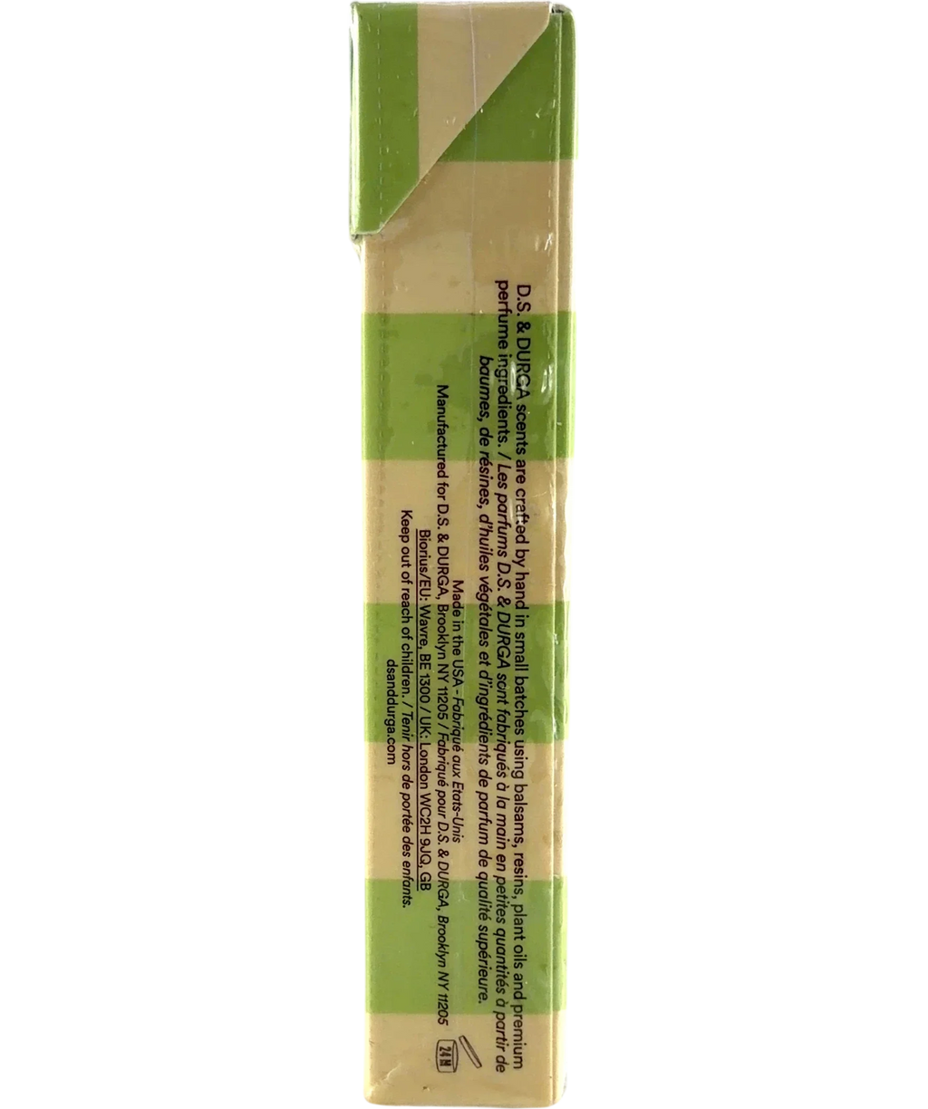 D.S. & Durga Pistachio Pocket Perfume Oil, size 10ml — back