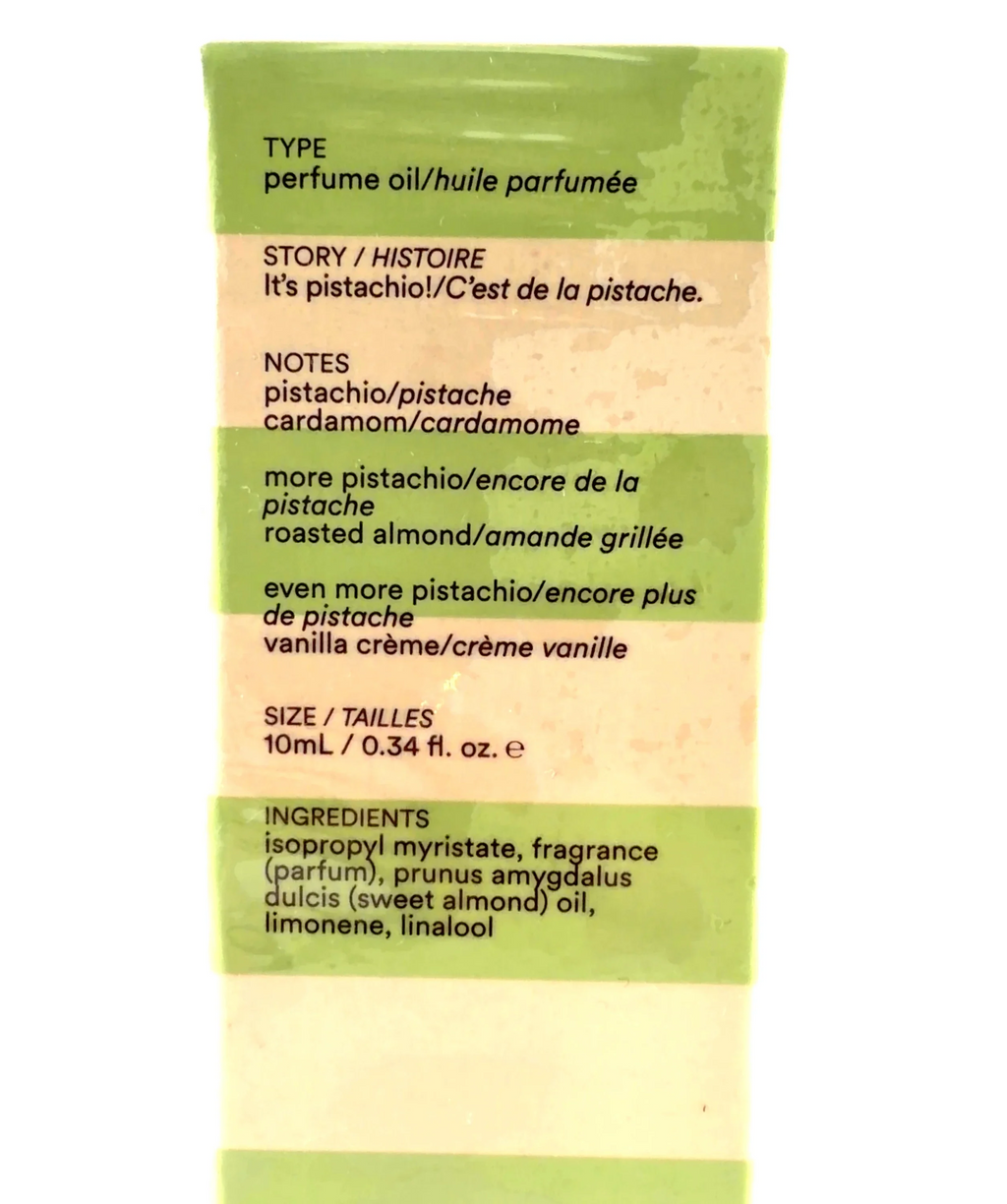 D.S. & Durga Pistachio Pocket Perfume Oil, size 10ml — fabric detail