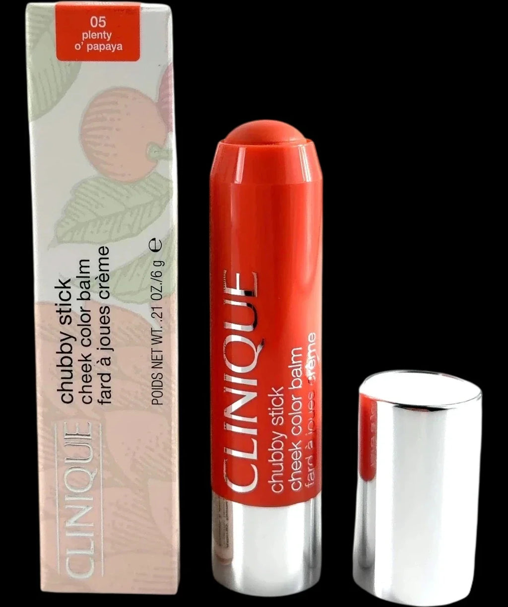 Clinique 05 plenty o' papaya Clinique Chubby Stick Cheek Colour Balm 05 Plenty O' Papaya 6g, size 6g — detail