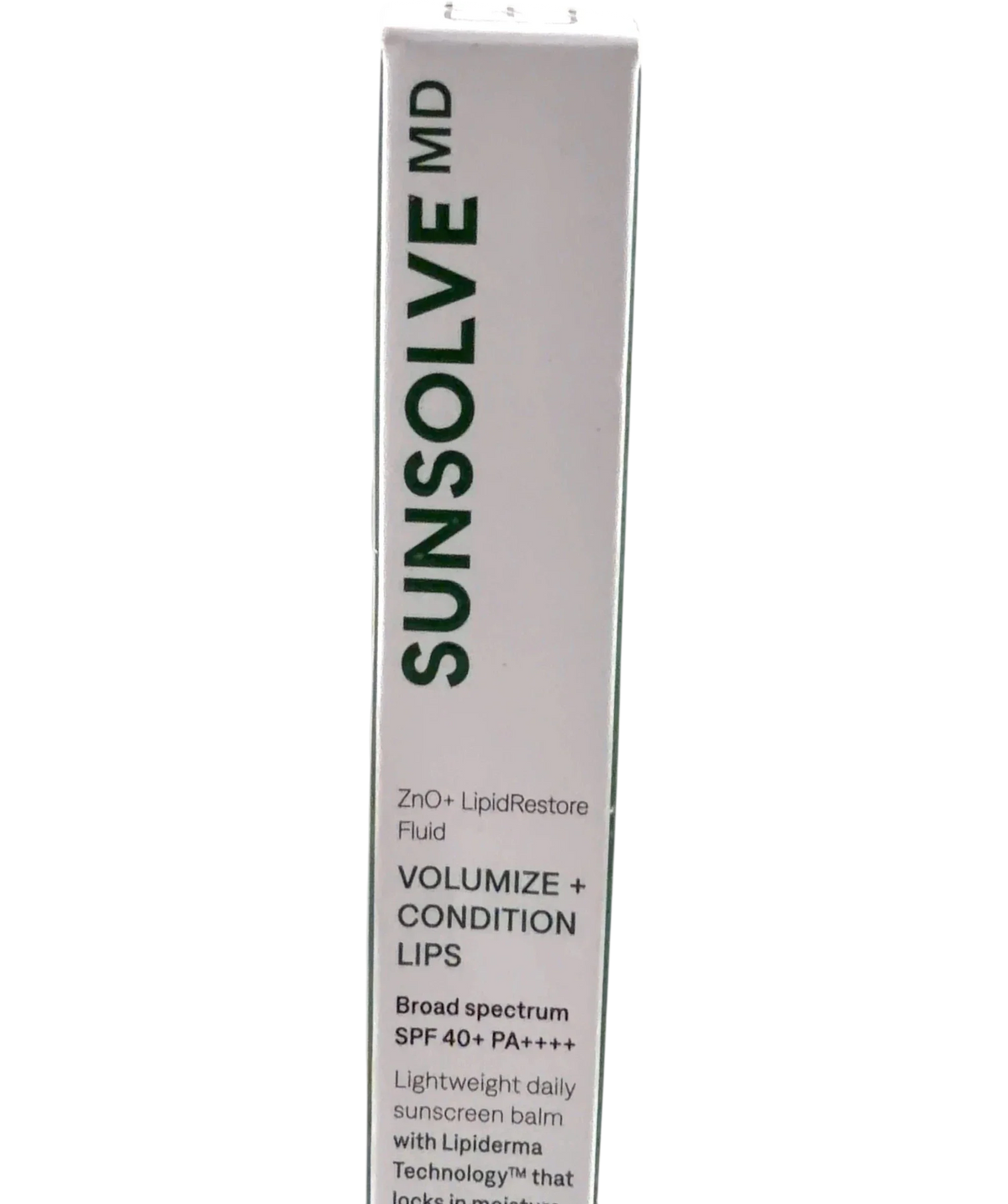 sunsolve Universal SunsolveMD LipidRestore Volumize + Condition Lips SPF 40 4.5ml, size 4.5ml — back