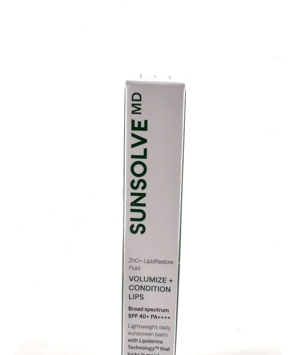 sunsolve Universal SunsolveMD LipidRestore Volumize + Condition Lips SPF 40 4.5ml, size 4.5ml — label