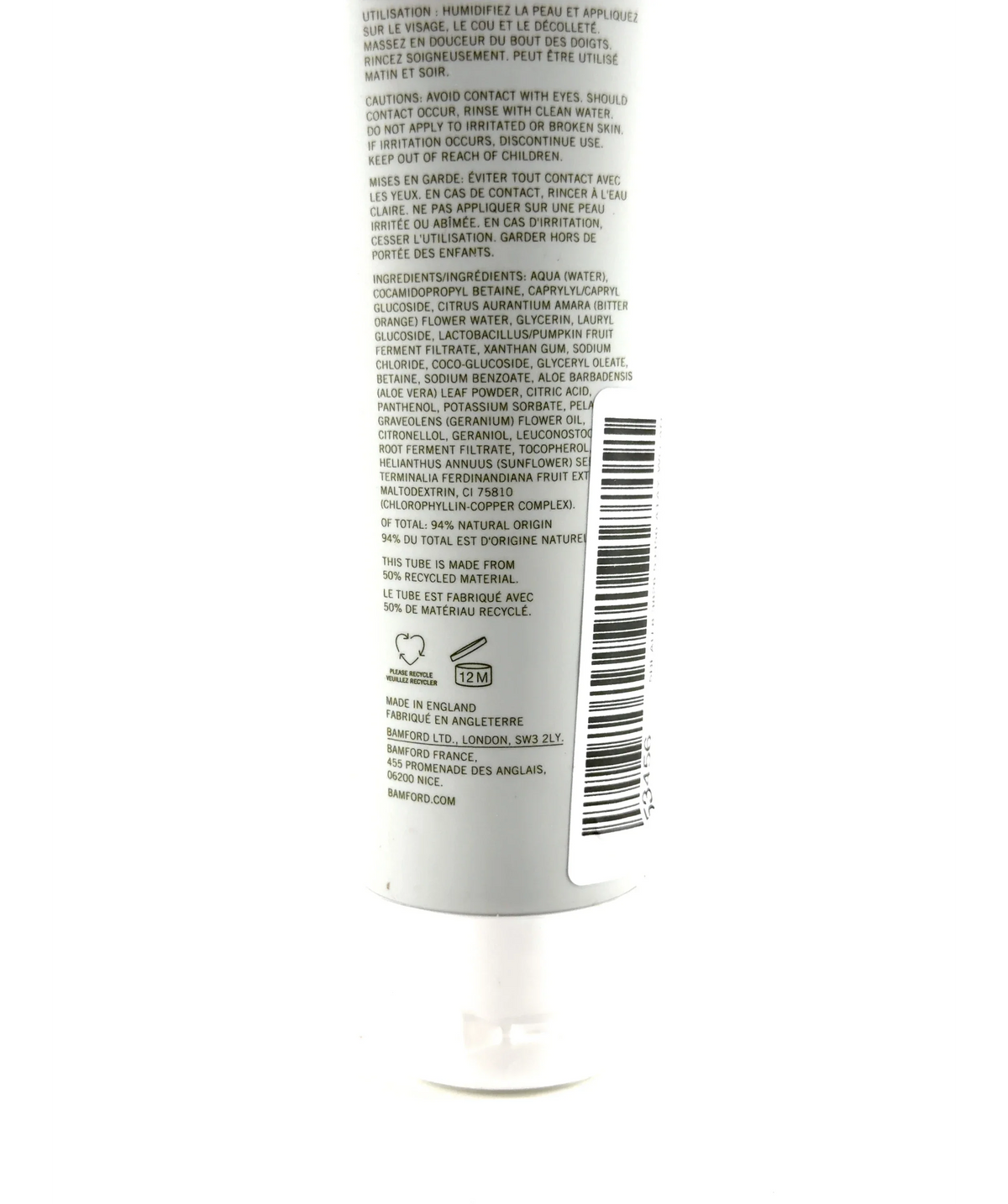 bamford Bamford Balancing Cleansing Wash 100ml, size 100ml — fabric detail