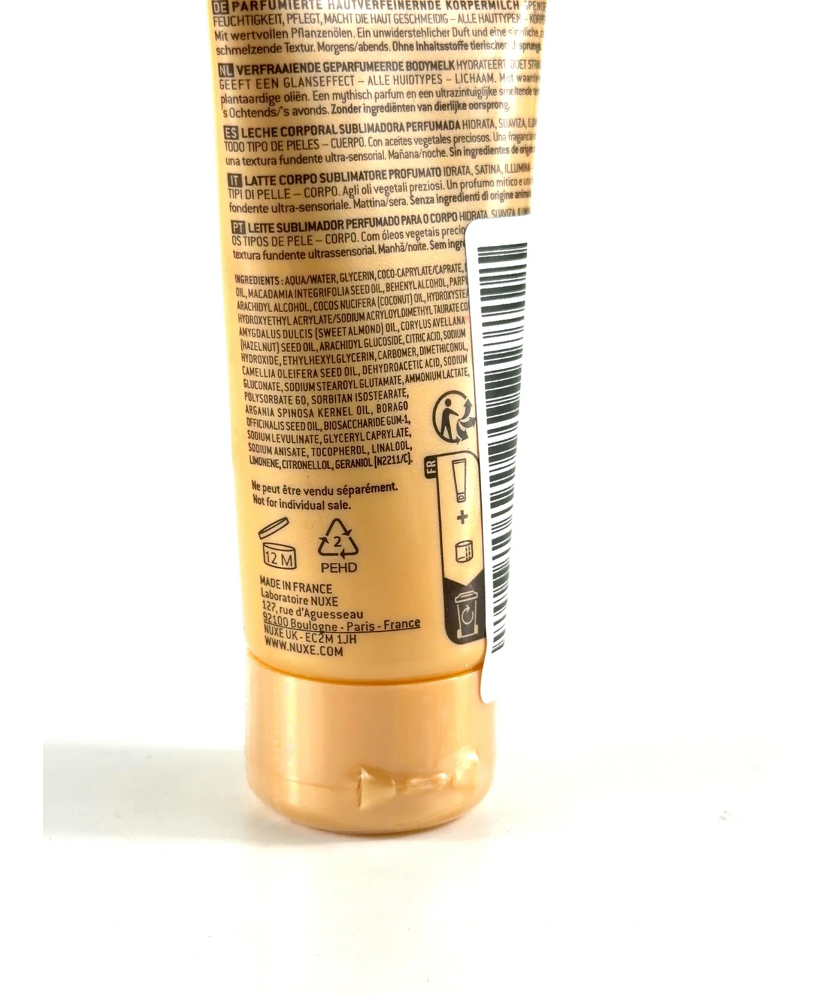 Nuxe Nuxe Prodigieux Beautifying Scented Body Lotion 30ml, size 30ml — fabric detail