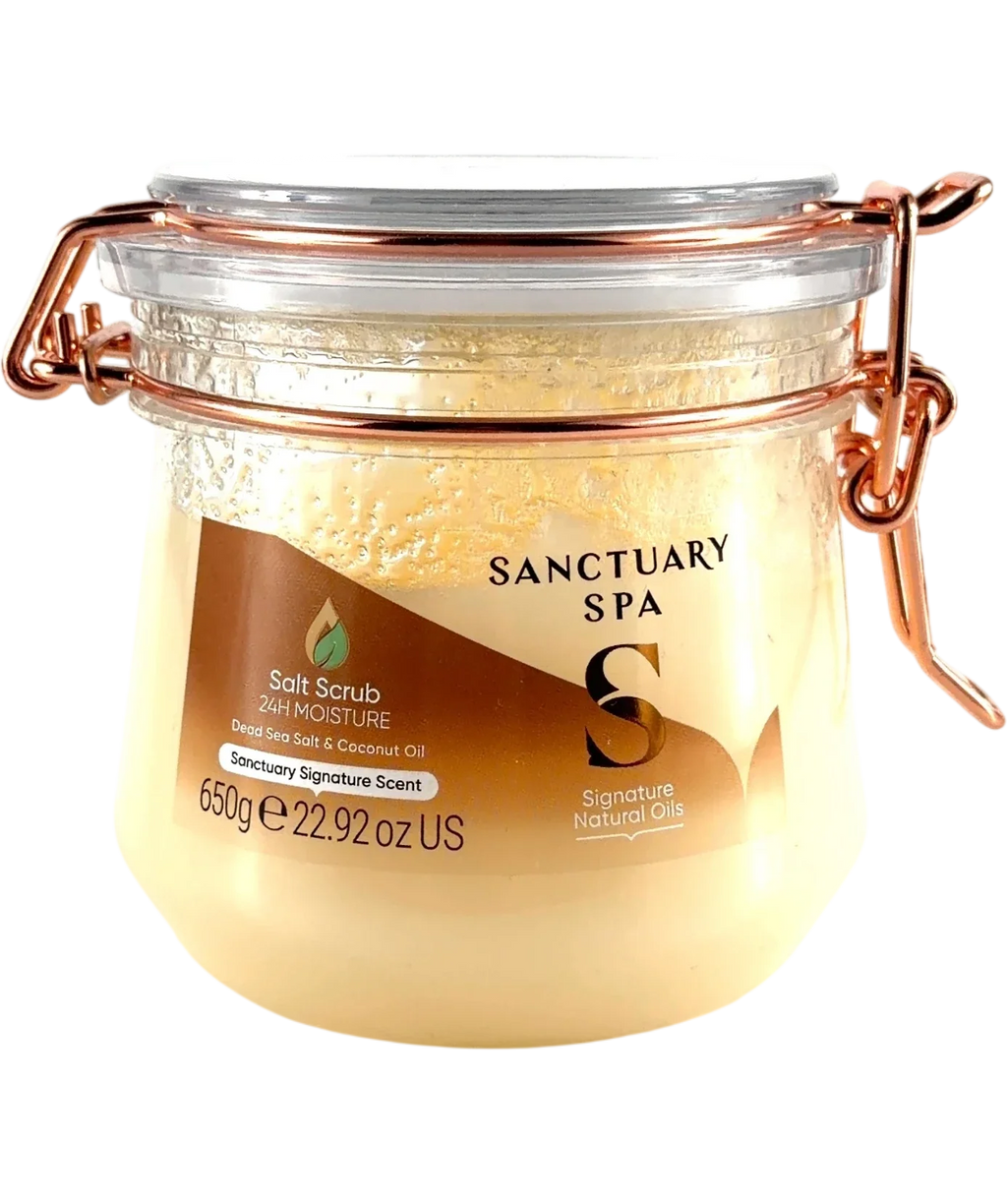 Sanctuary Salt Scrub 24H Moisture, size 650g — front