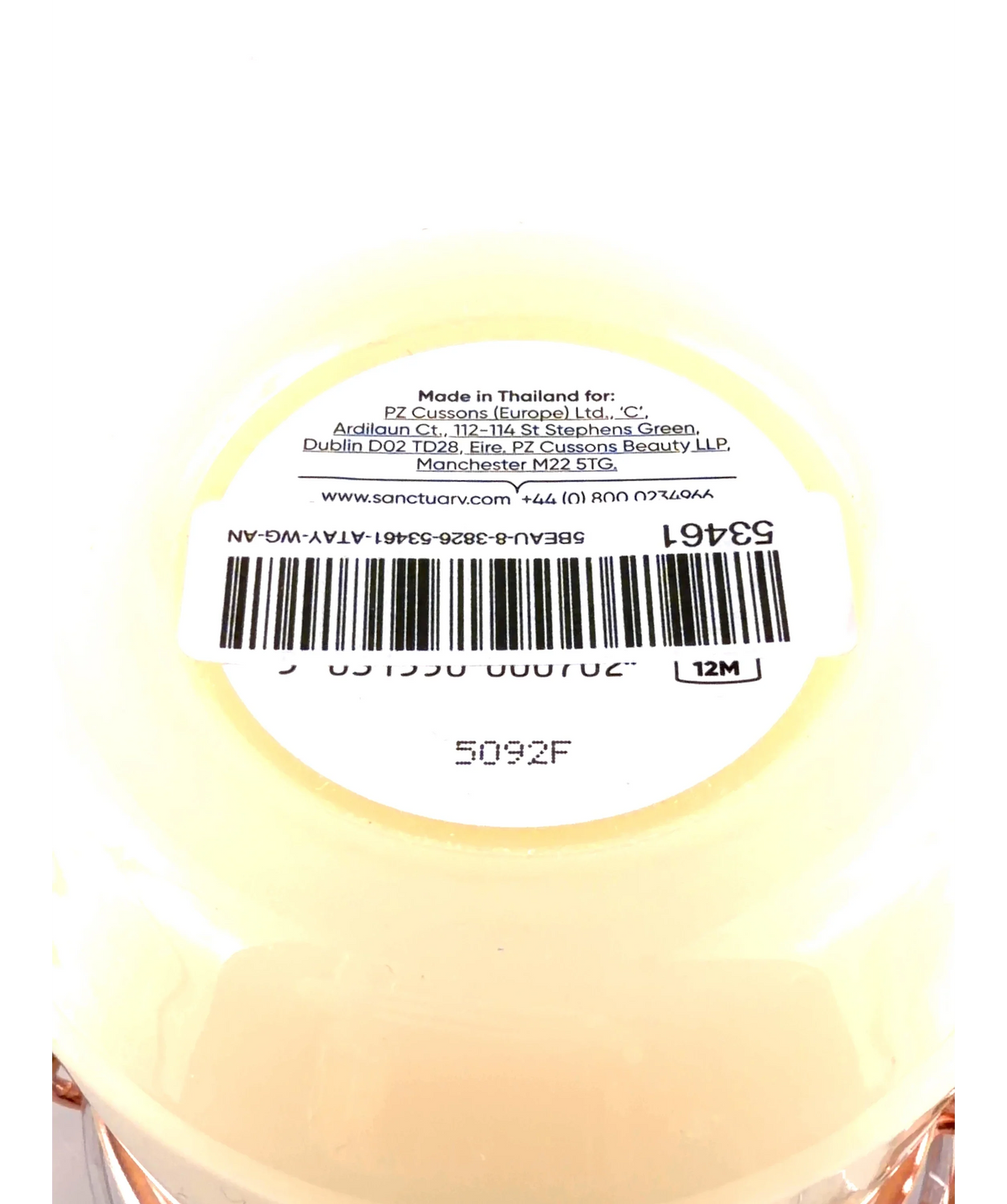 Sanctuary Salt Scrub 24H Moisture, size 650g — fabric detail