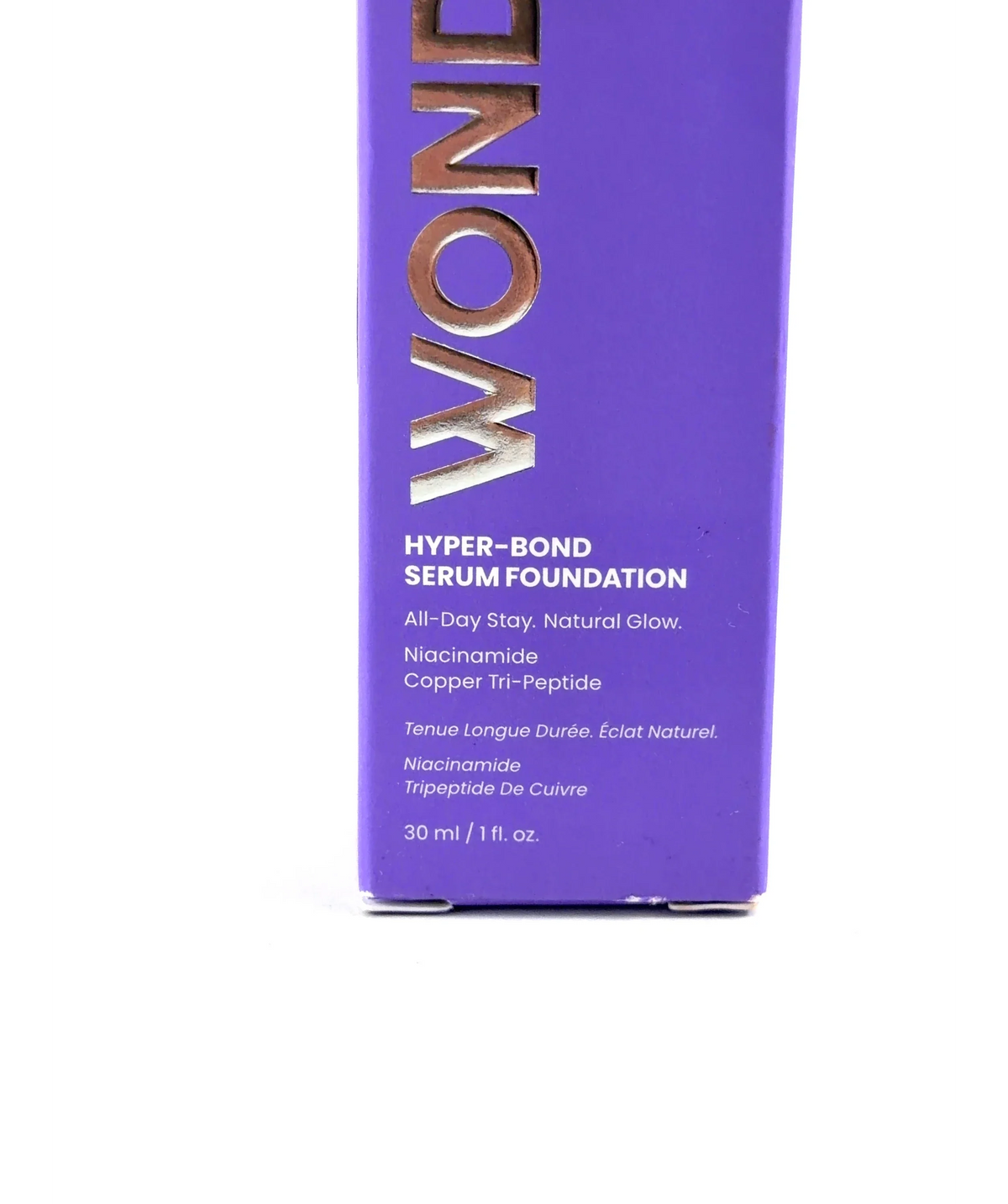 Wonderskin Moonstone Hyper-Bond All-Day Stay Serum Foundation, size 30ml — care label