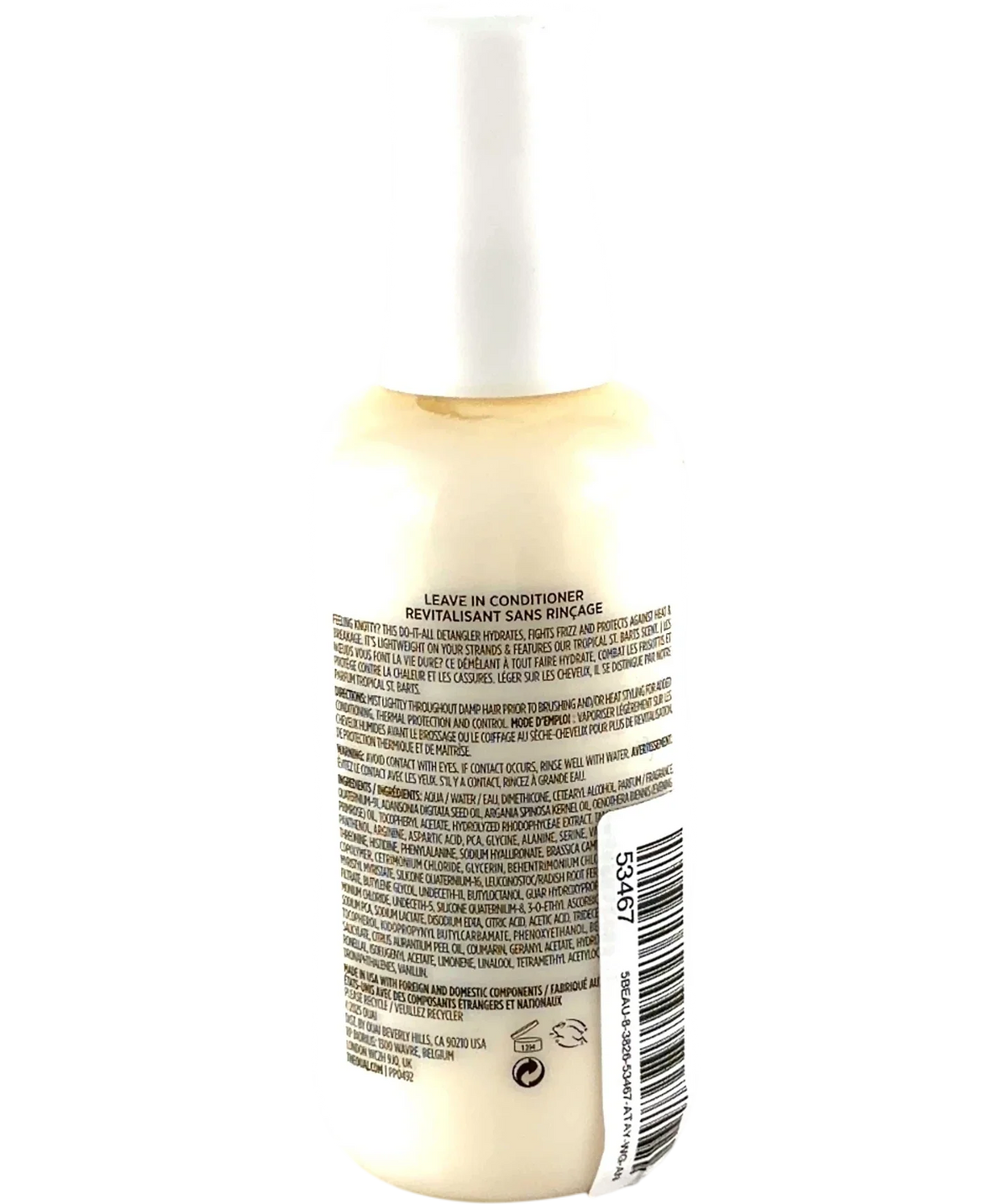 OUAI St. Barts St. Barts, size 177ml — back