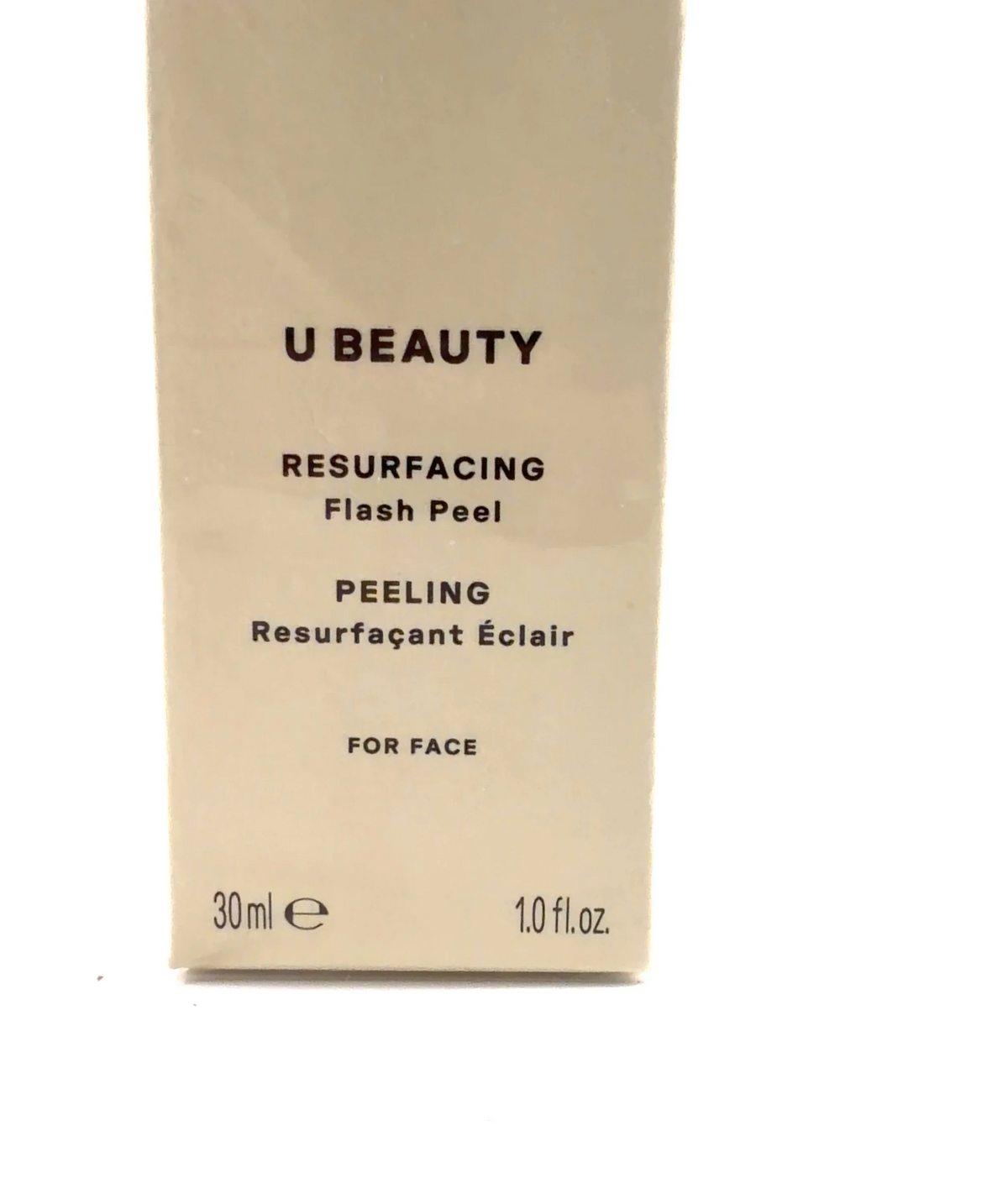 U Beauty U Beauty Resurfacing Flash Peel 30ml, size 30ml — label
