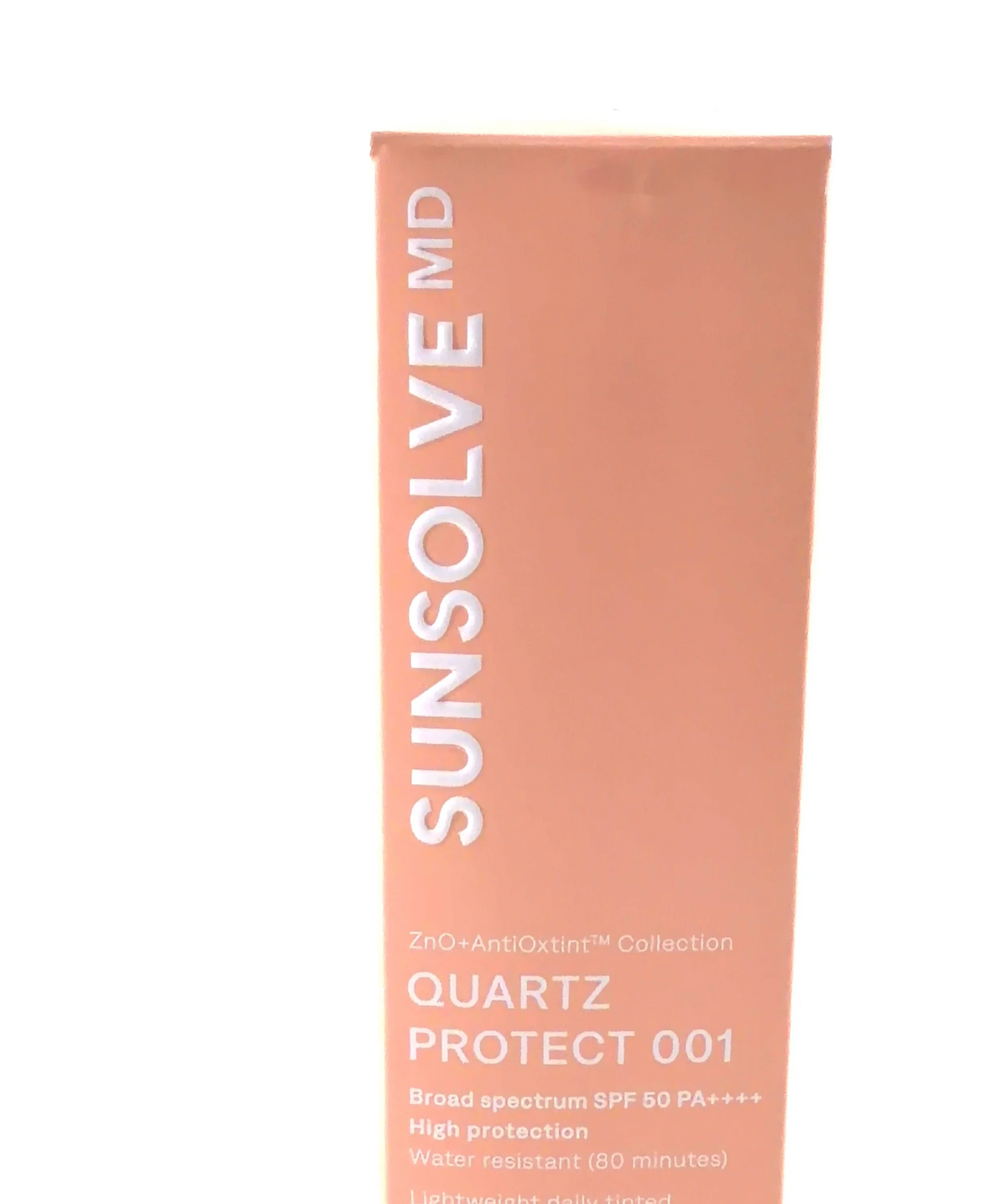 sunsolve QUARTZ PROTECT 001 QUARTZ PROTECT 001, size 28ml — label