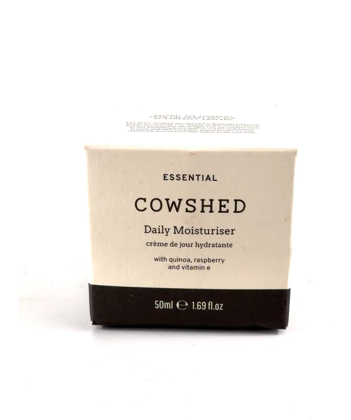 Cowshed Essential Daily Moisturiser, size 50ml — label