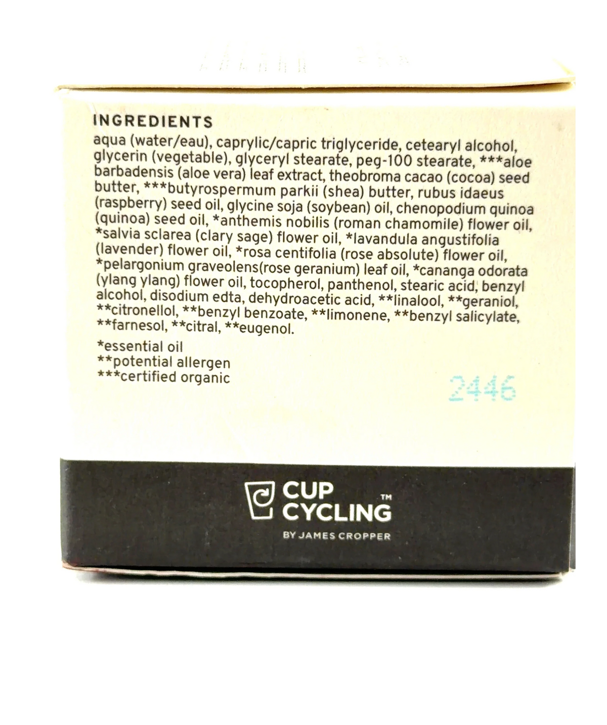 Cowshed Essential Daily Moisturiser, size 50ml — fabric detail