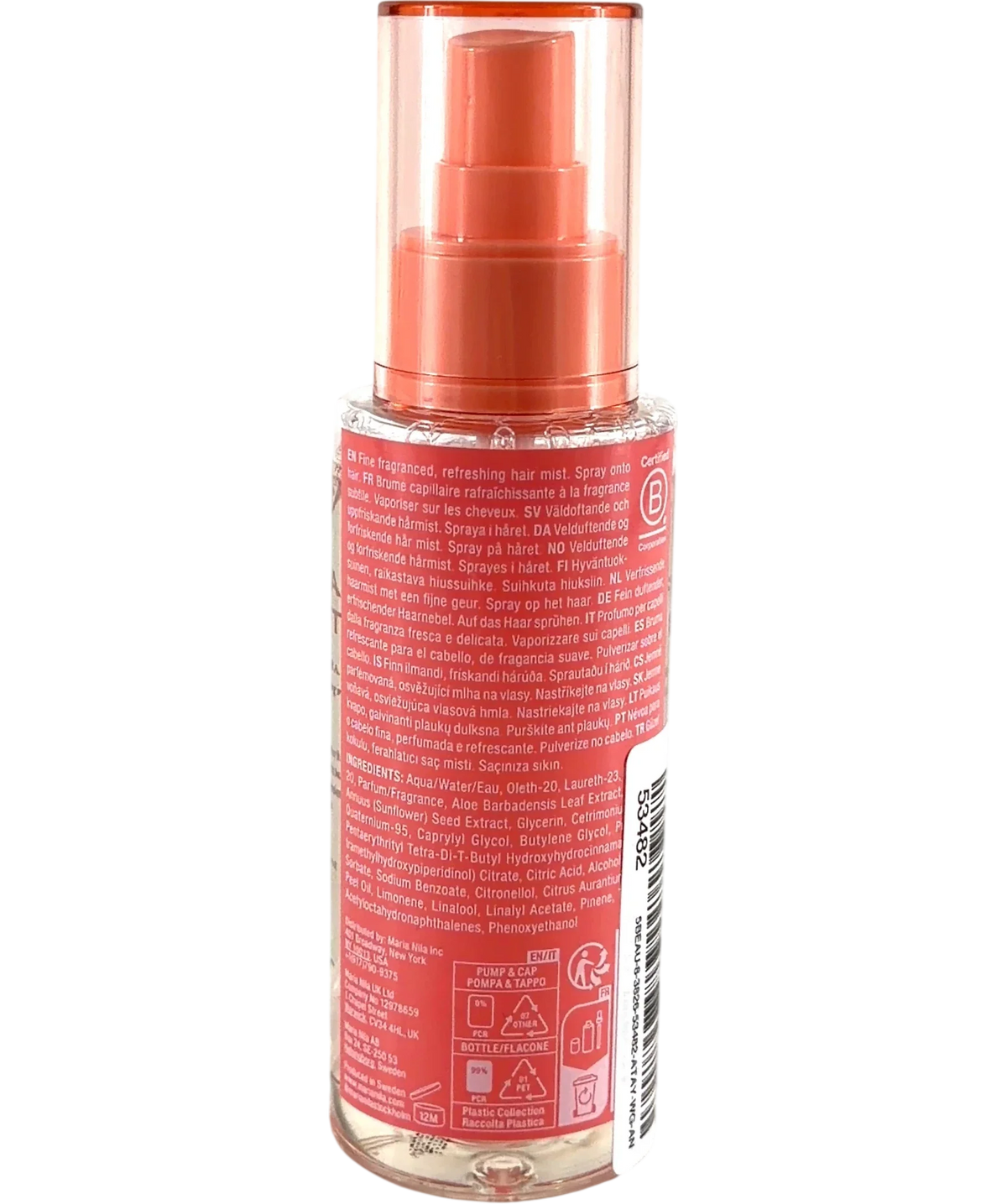 Maria Nila FLORAL DRIFT, size 100ml — back