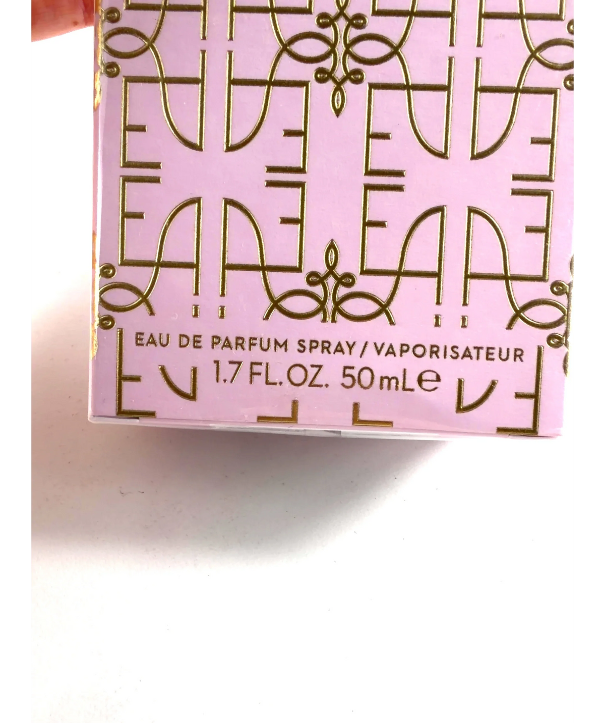Elizabeth Arden eternal AURA, size 50ml — care label