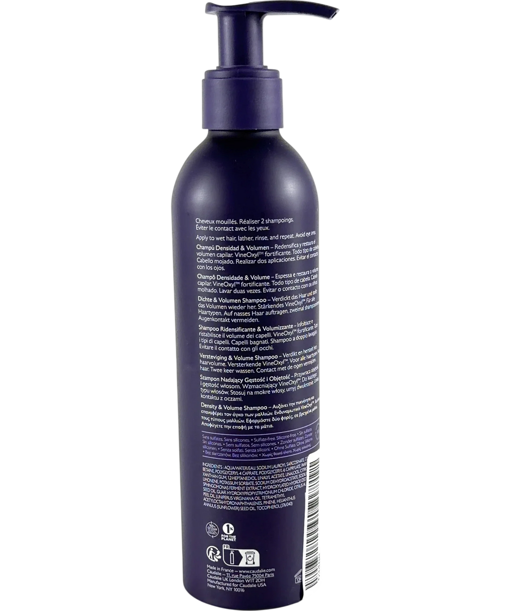 Caudalíe Density & Volume Shampoo, size 200ml — back
