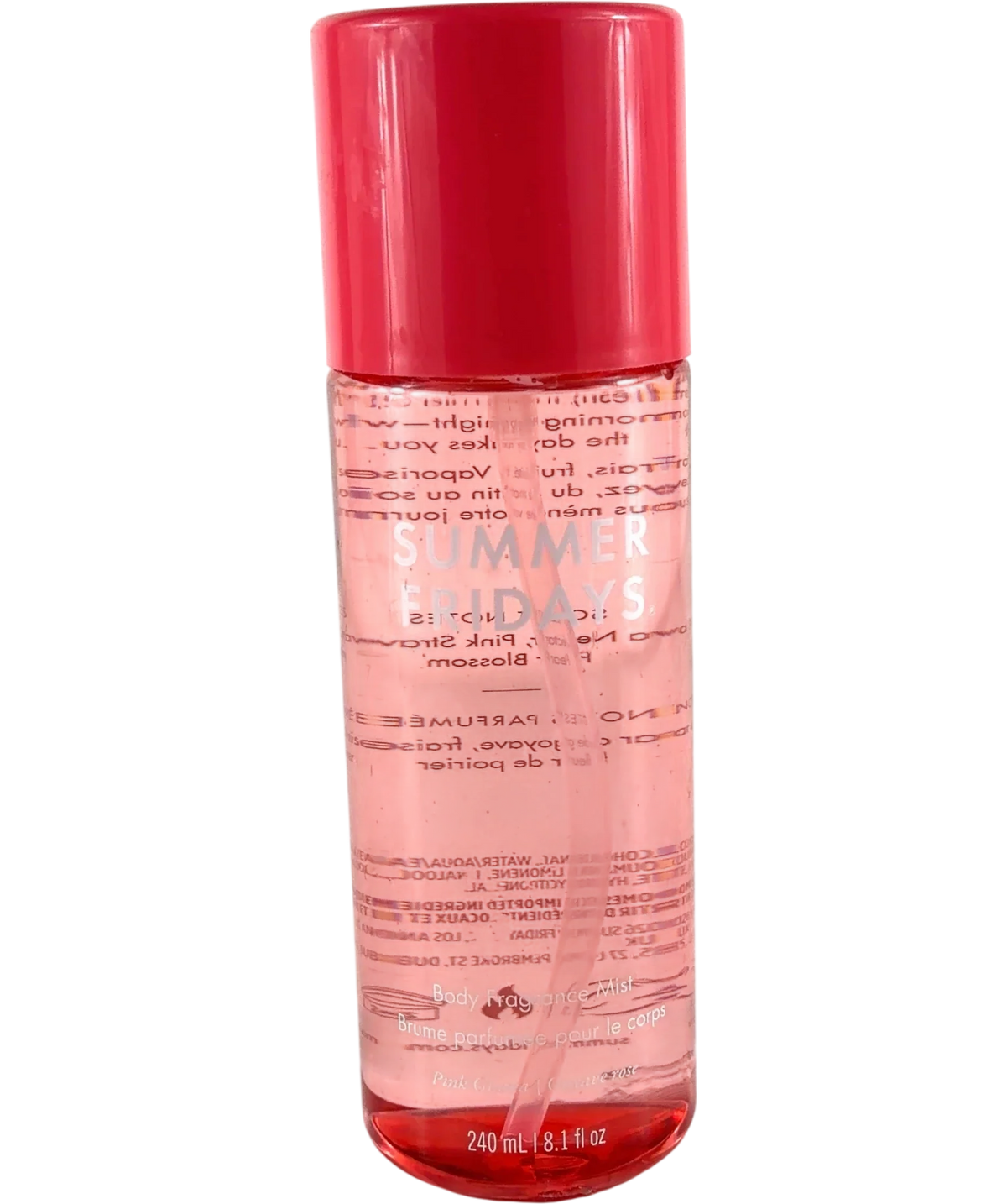 Summer Fridays Pink Guava & Pear Blossom Shade, size 240ml — front